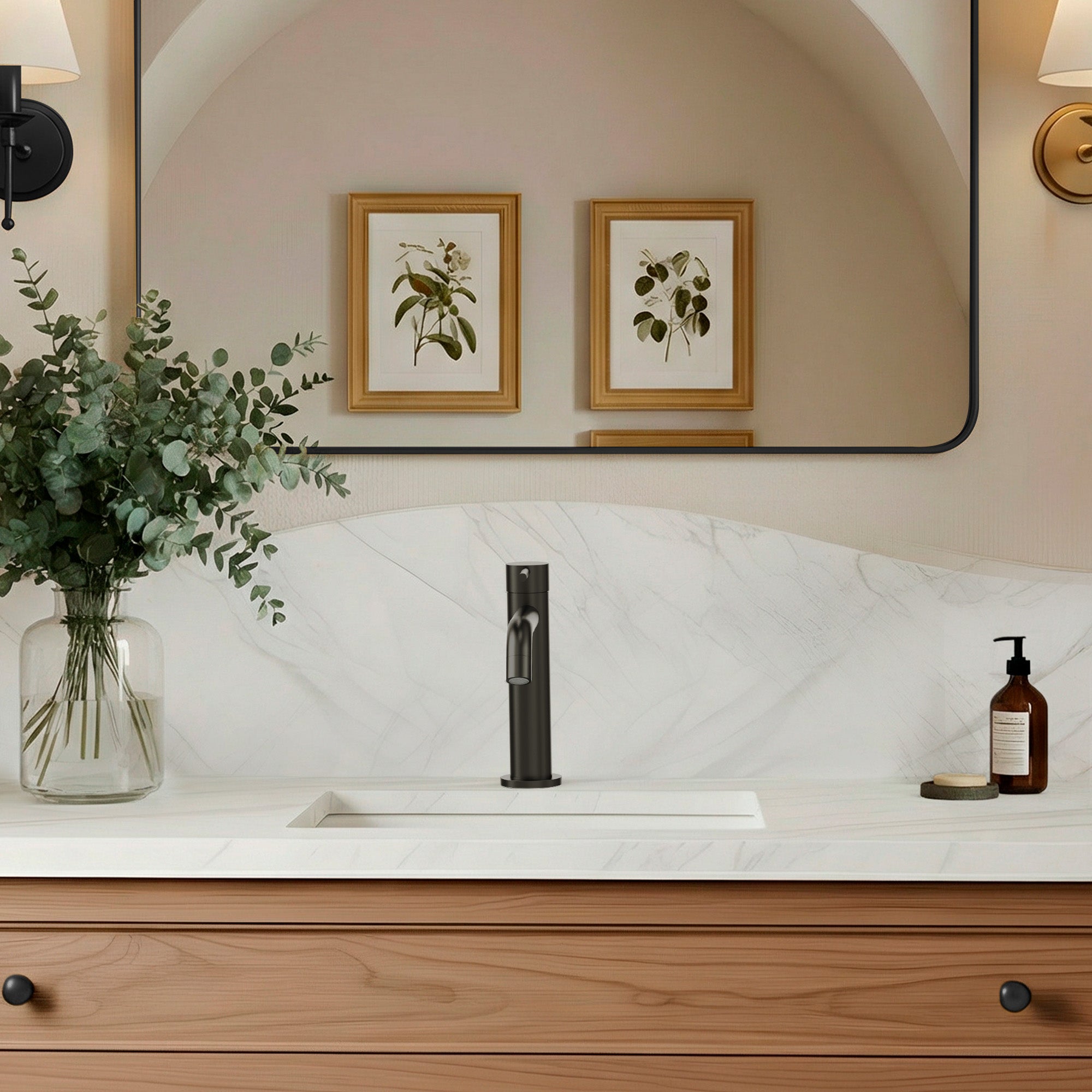 EVERSTEIN Modern Bathroom Sink Faucet