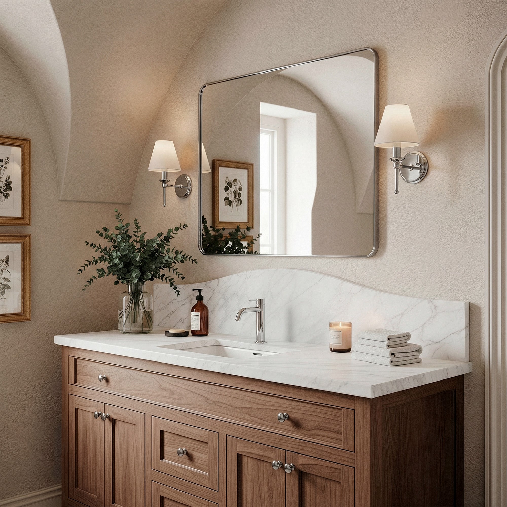 EVERSTEIN Modern Bathroom Sink Faucet