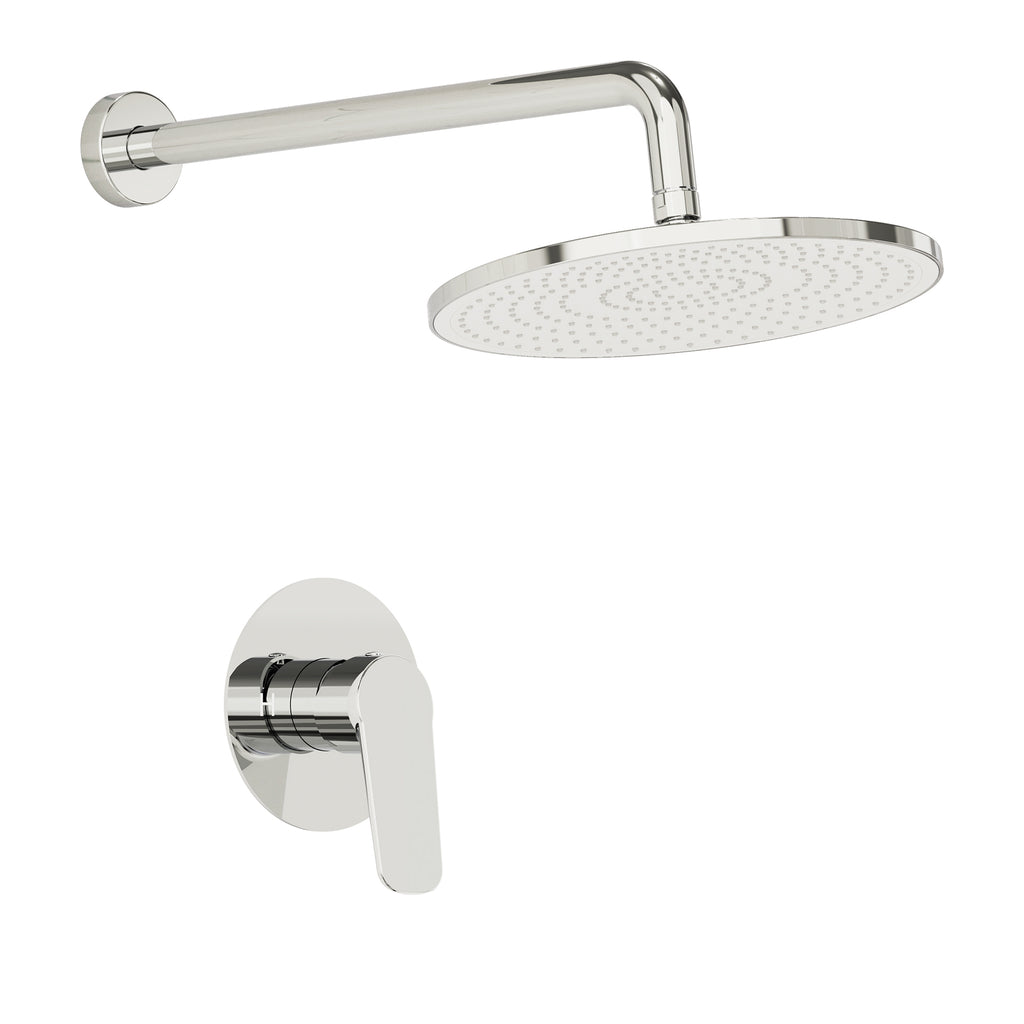 EVERSTEIN Concealed Shower System with Rain Shower