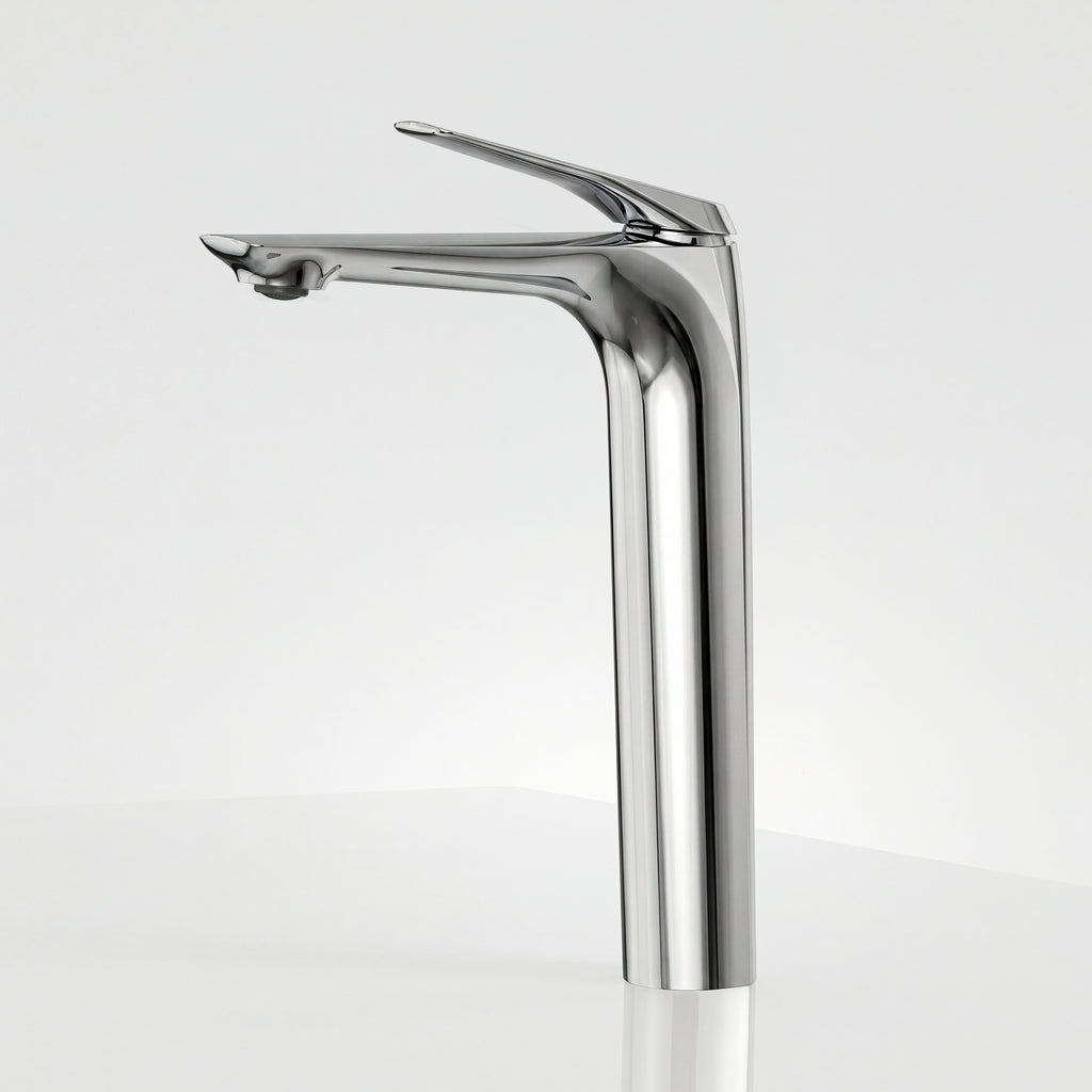 EVERSTEIN Tall Bathroom Faucet for Vessel Basin