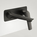 EVERSTEIN Wall Mounted Bathroom Sink Faucet with Single Handle