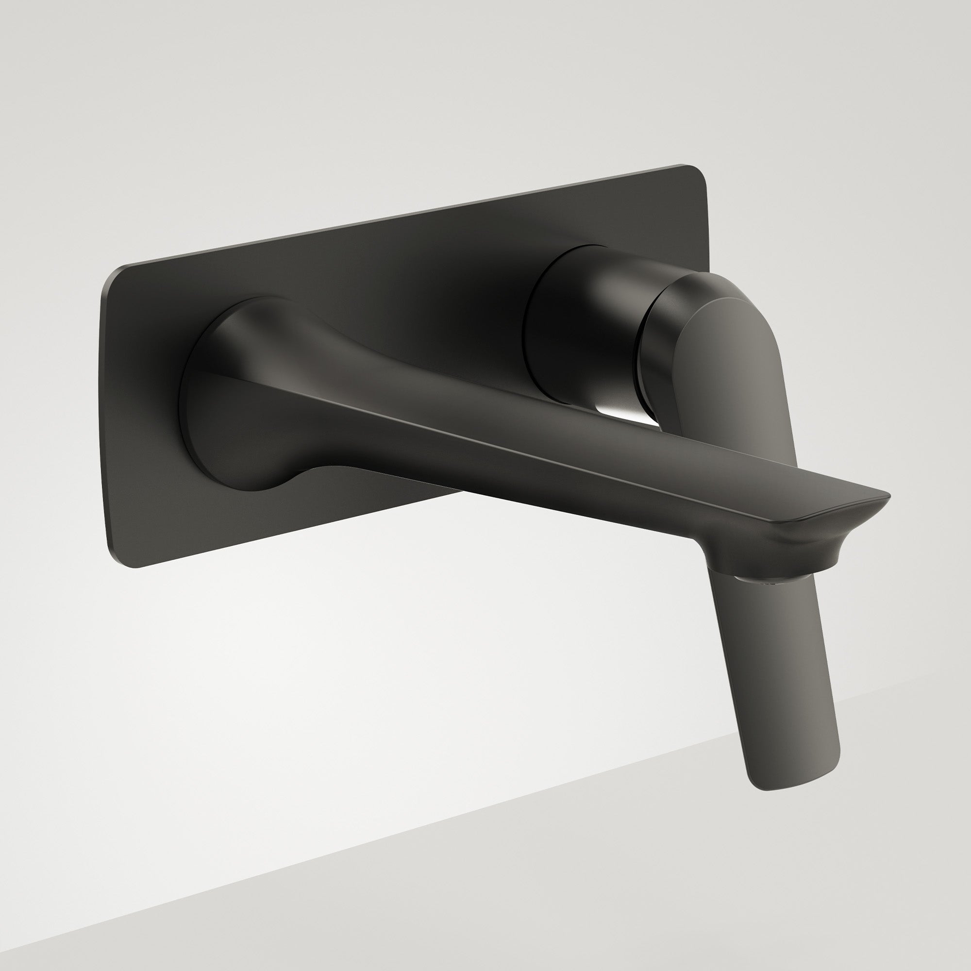 EVERSTEIN Wall Mounted Bathroom Sink Faucet with Single Handle