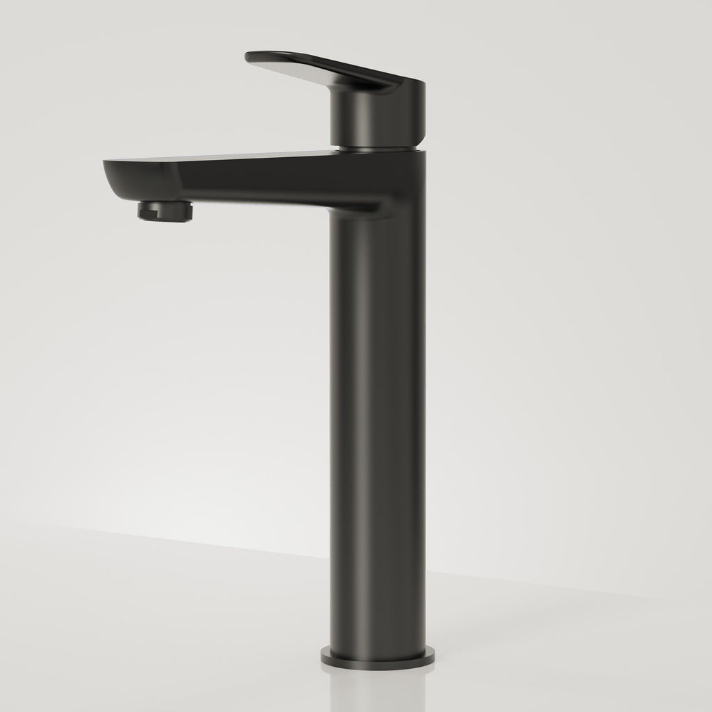 EVERSTEIN Waschtischarmatur Hoch, Wasserhahn Bad, Aufsatzwaschbecken (SFS-1275)