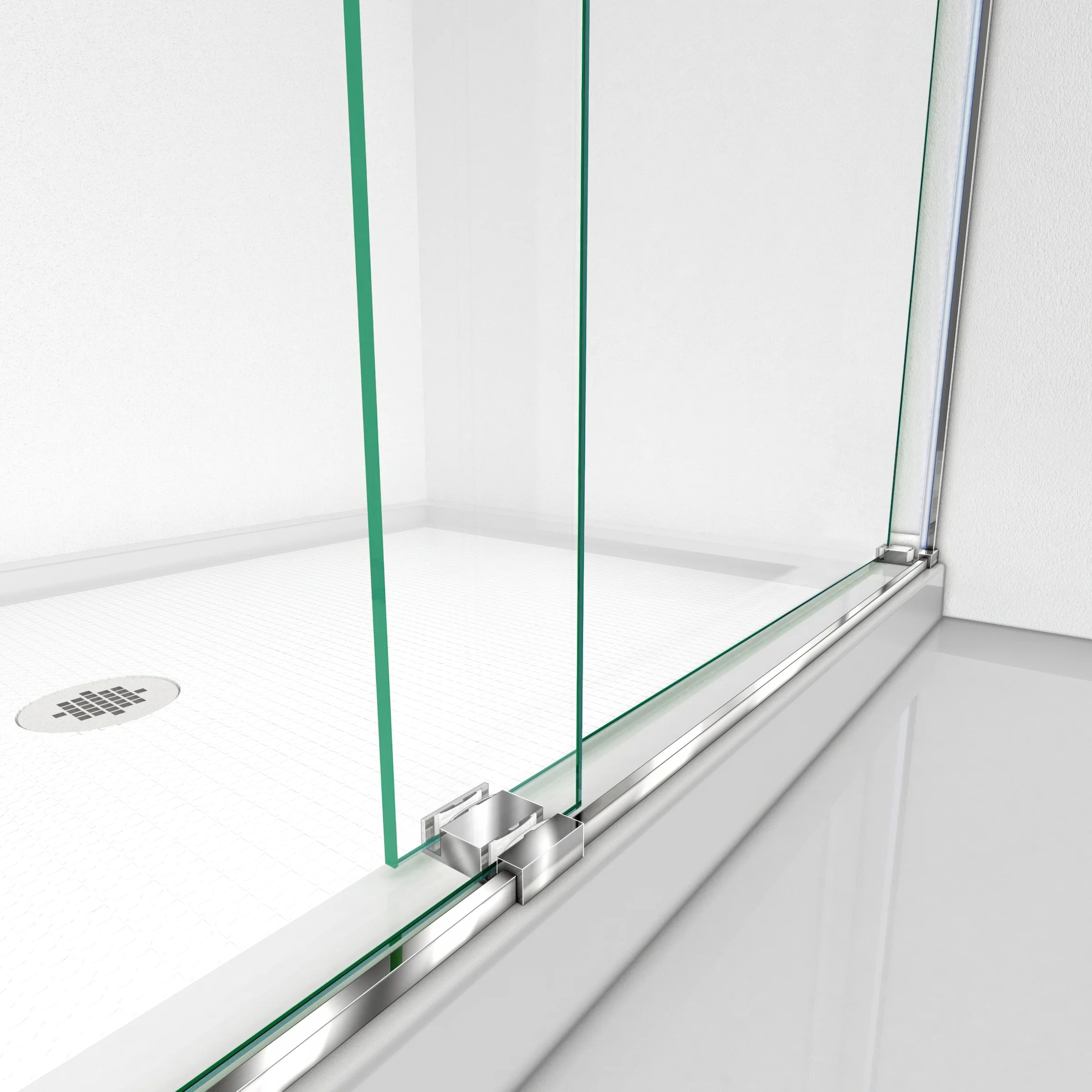 EVERSTEIN Bypass Double Sliding Shower Door