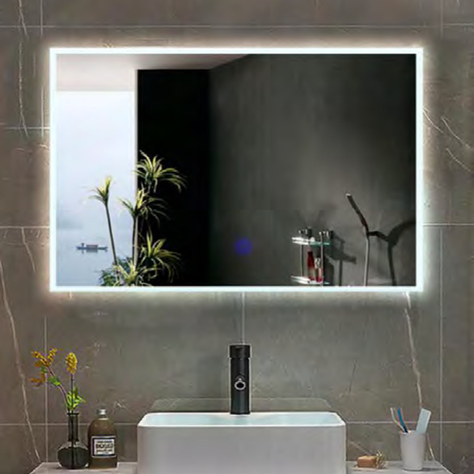 EVERSTEIN LED Bathroom Mirror 610×787mm