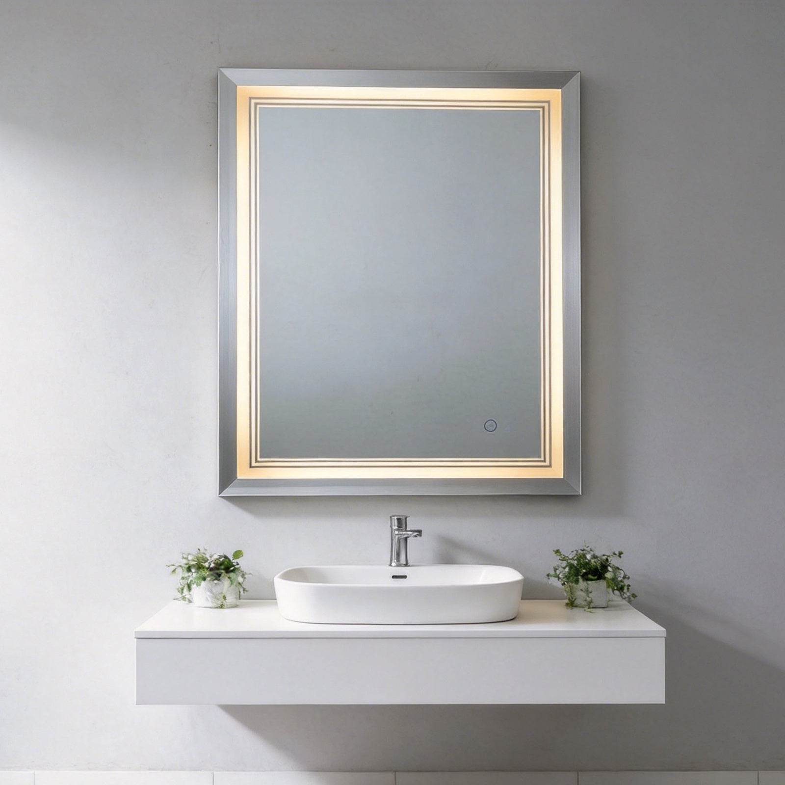 EVERSTEIN LED Bathroom Mirror 610×813mm