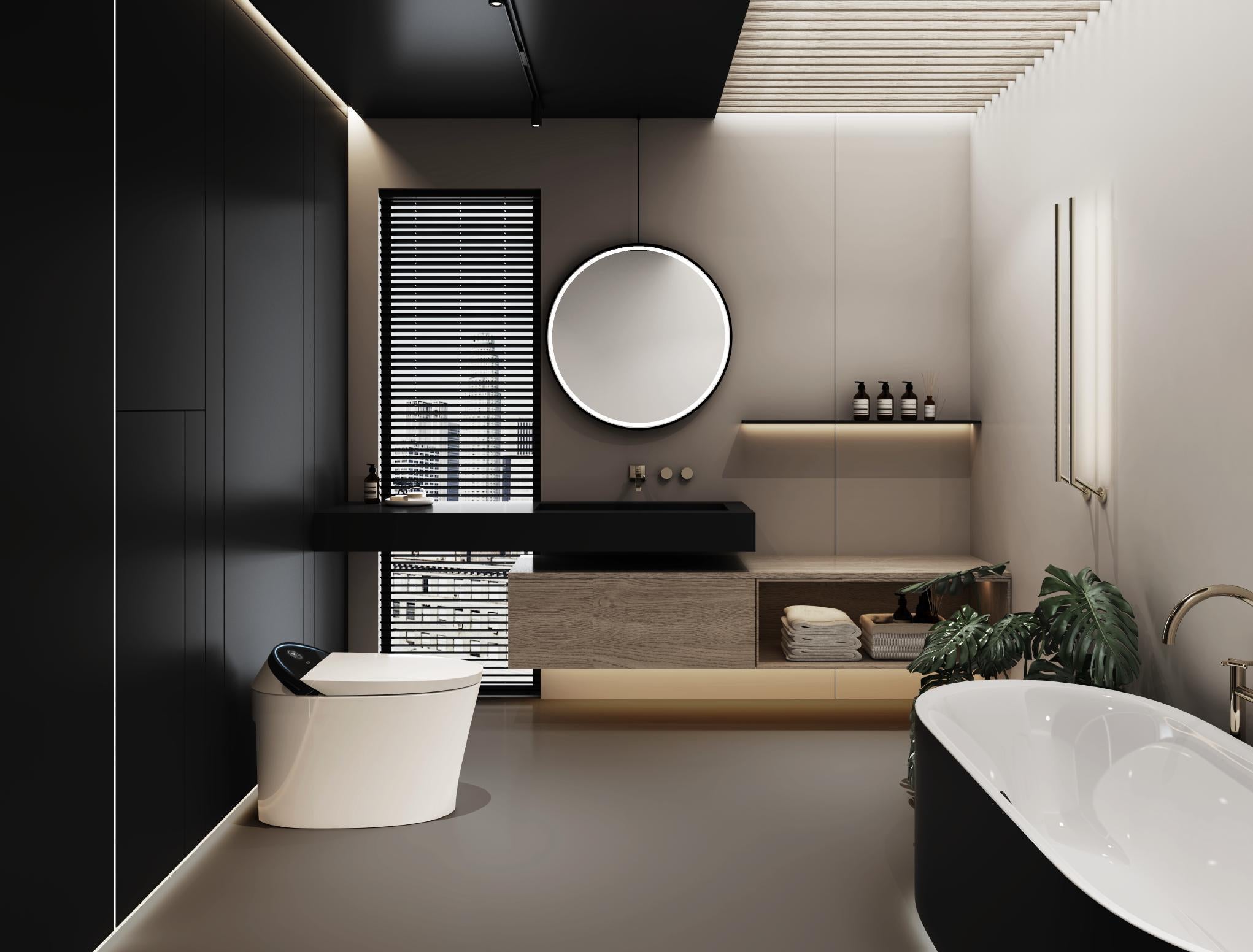EVERSTEIN Smart Toilet wiht LED Display